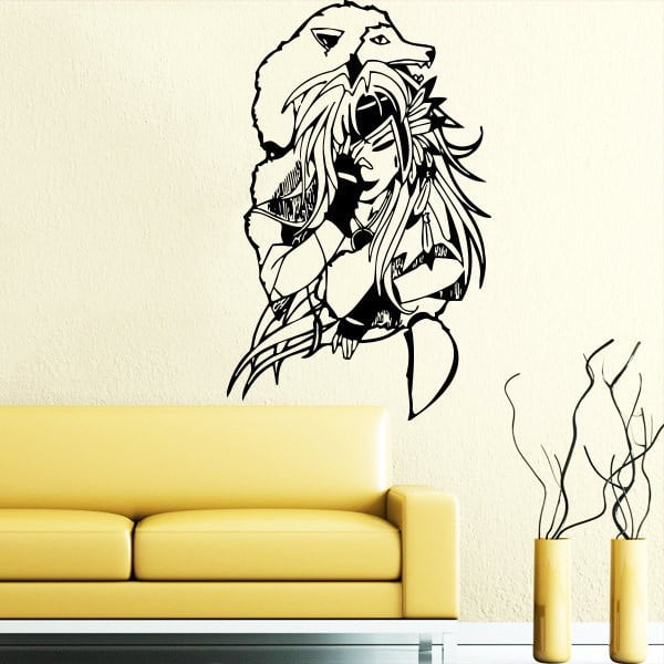 Hot girl vinyl sticker think Hot girl vinyl sticker